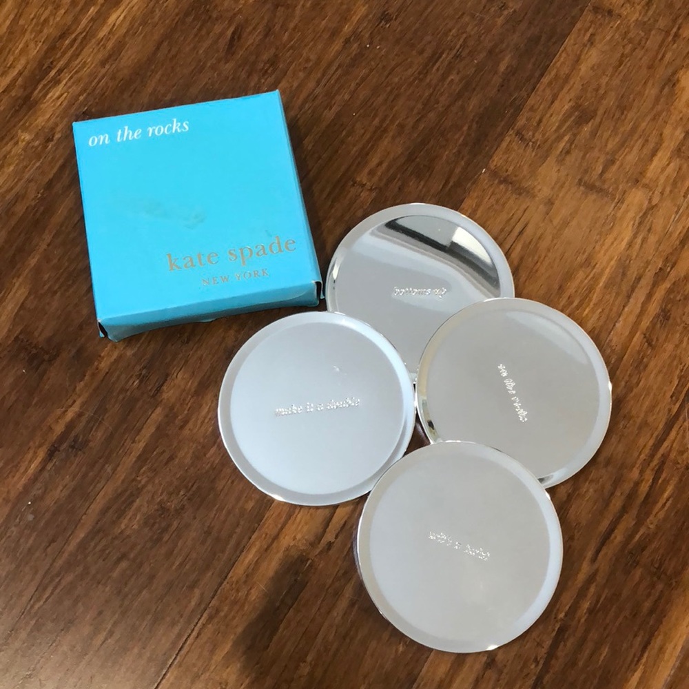 Kate Spade “on the rocks” coasters